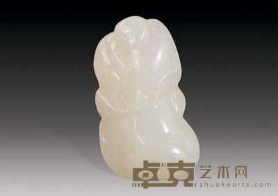 清 玉雕葫芦 长5cm